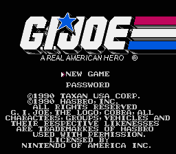 G.I. Joe: A Real American Hero screenshot 3 for NES